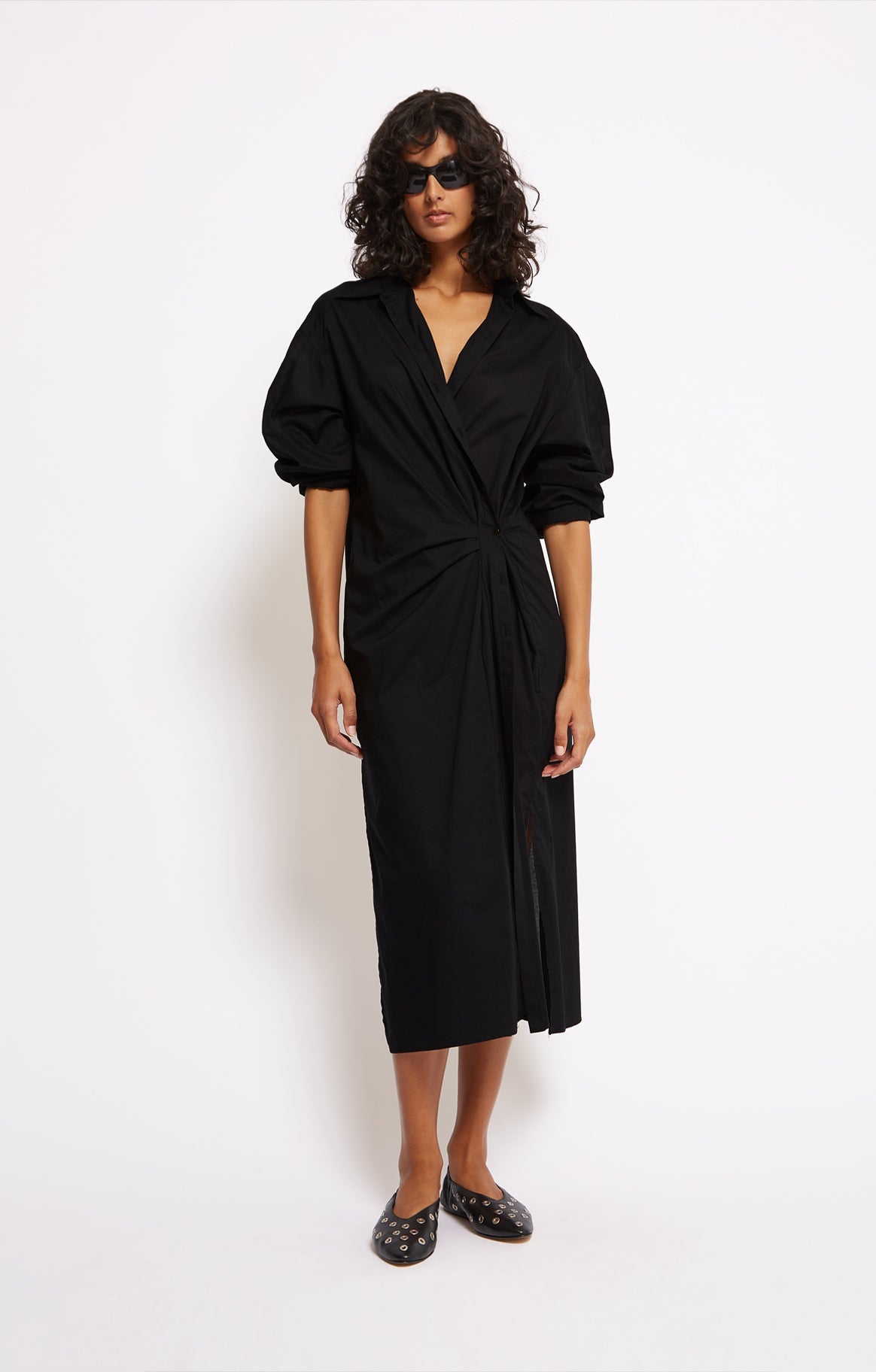 Vestido Jilly - Charbon