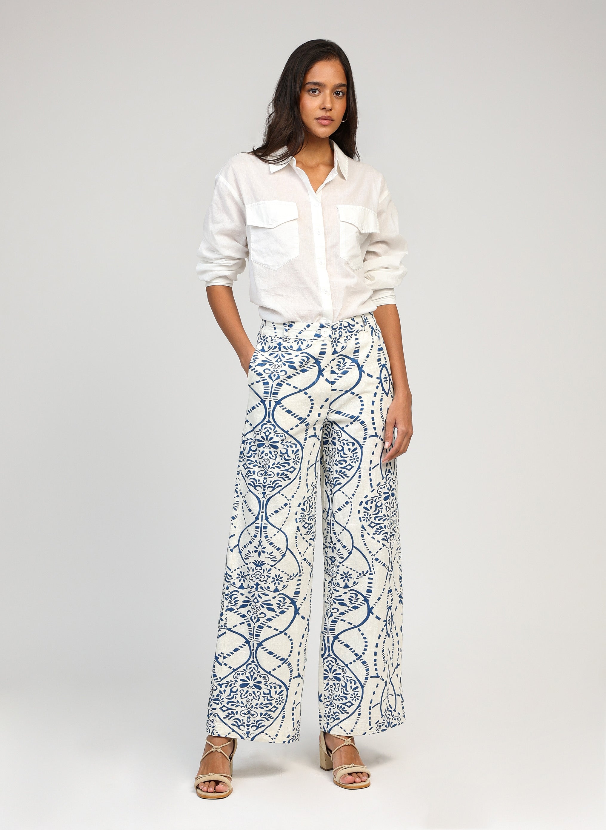 Rossy Cilou Indigo pants