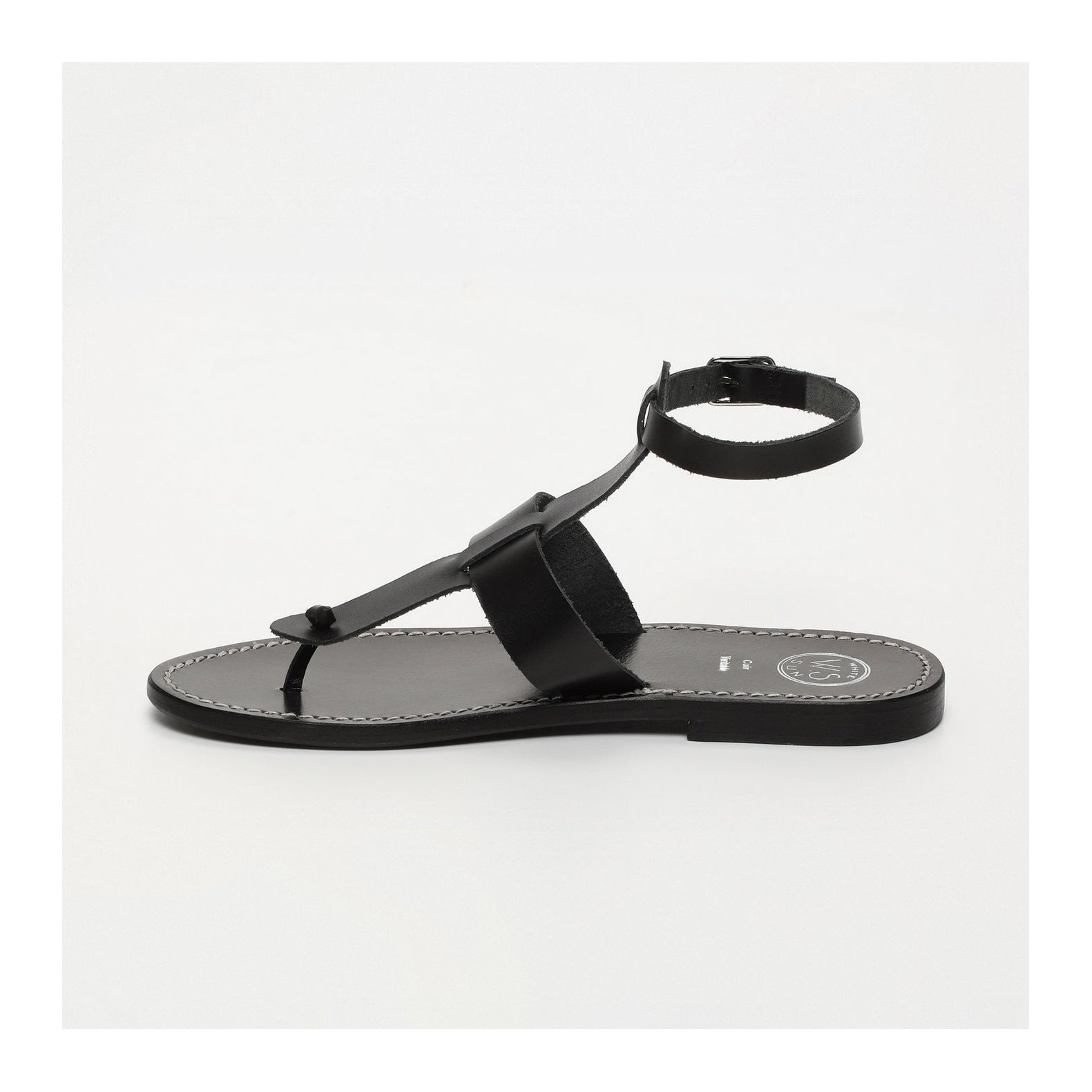 Sandali Trisha - Nero Buff - Nero