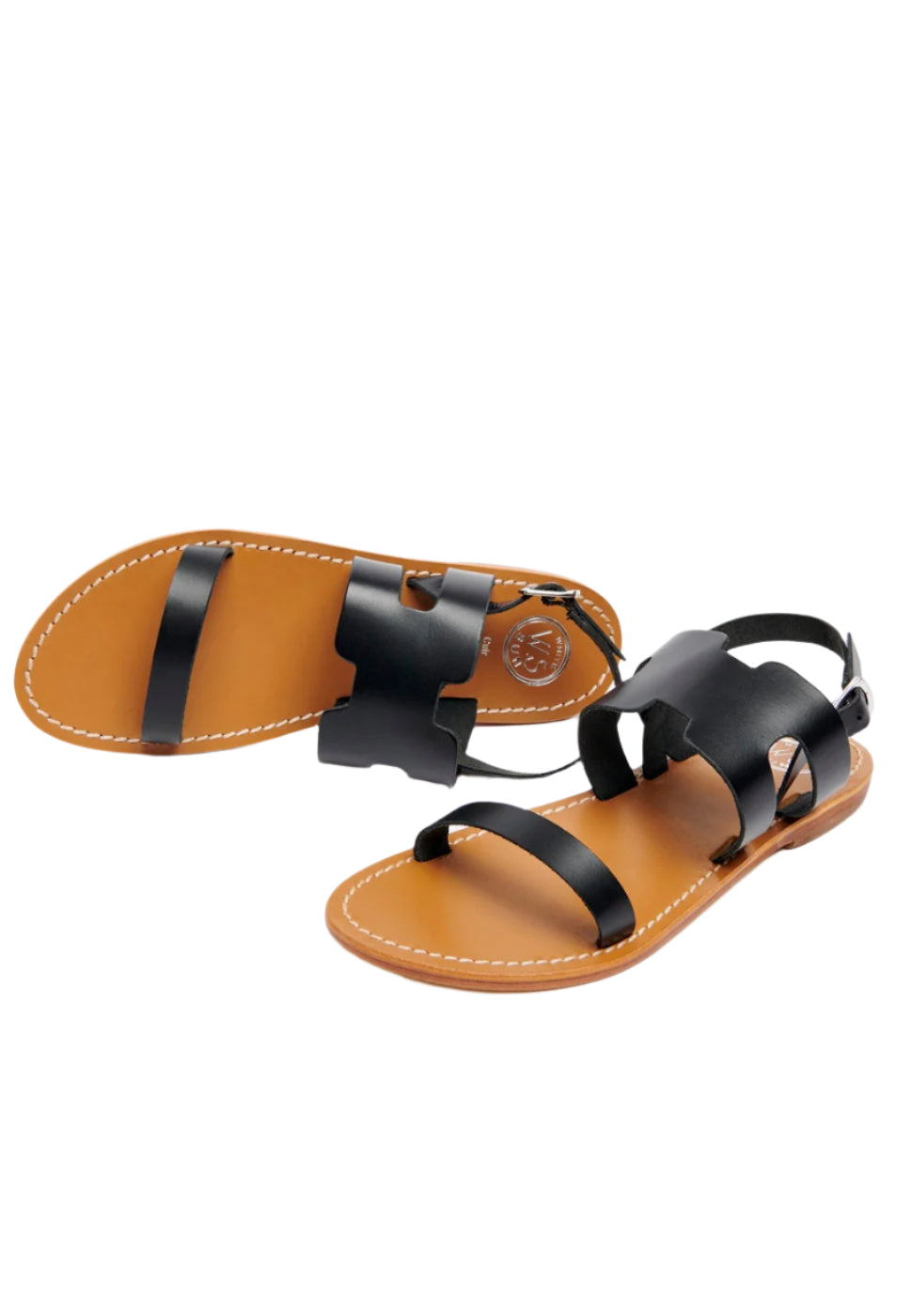 Sandali Davitza - Nero Buff - Nero