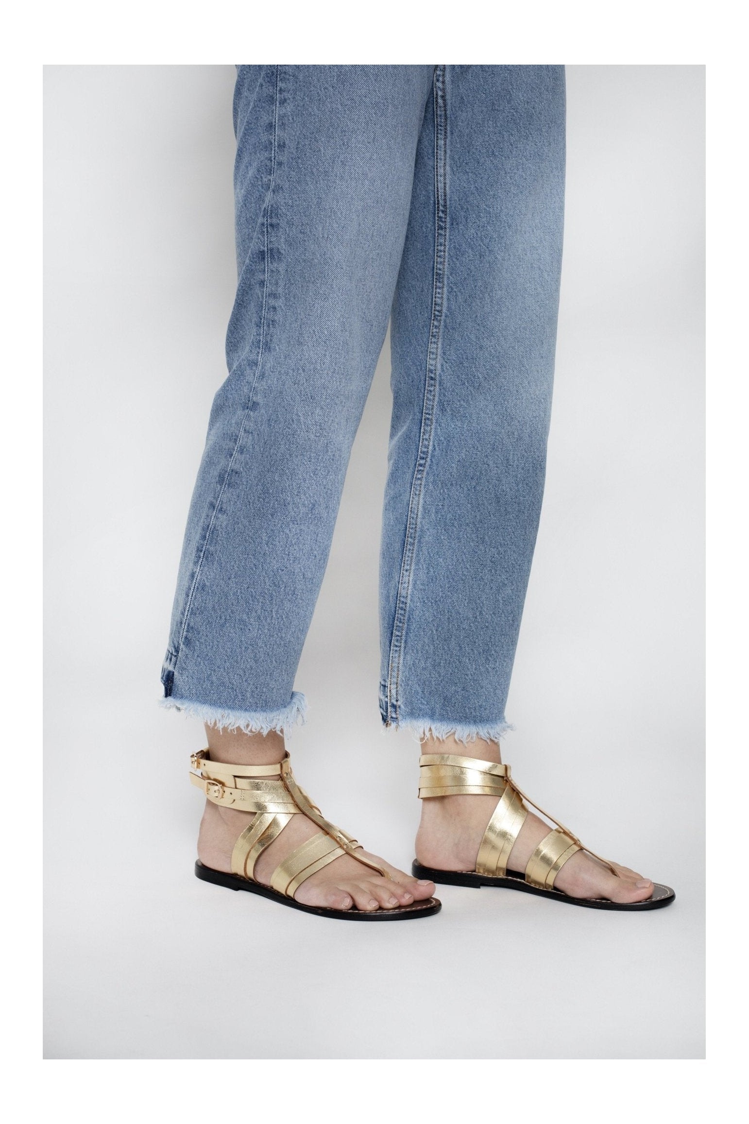 Sandali Anvert - Oro scuro Buff - Oro scuro