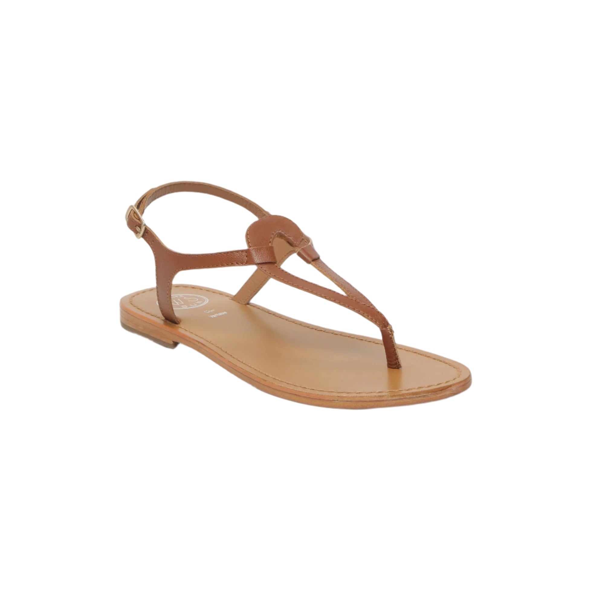 Sandali Varde - Pelle di capra color cammello - Cammello