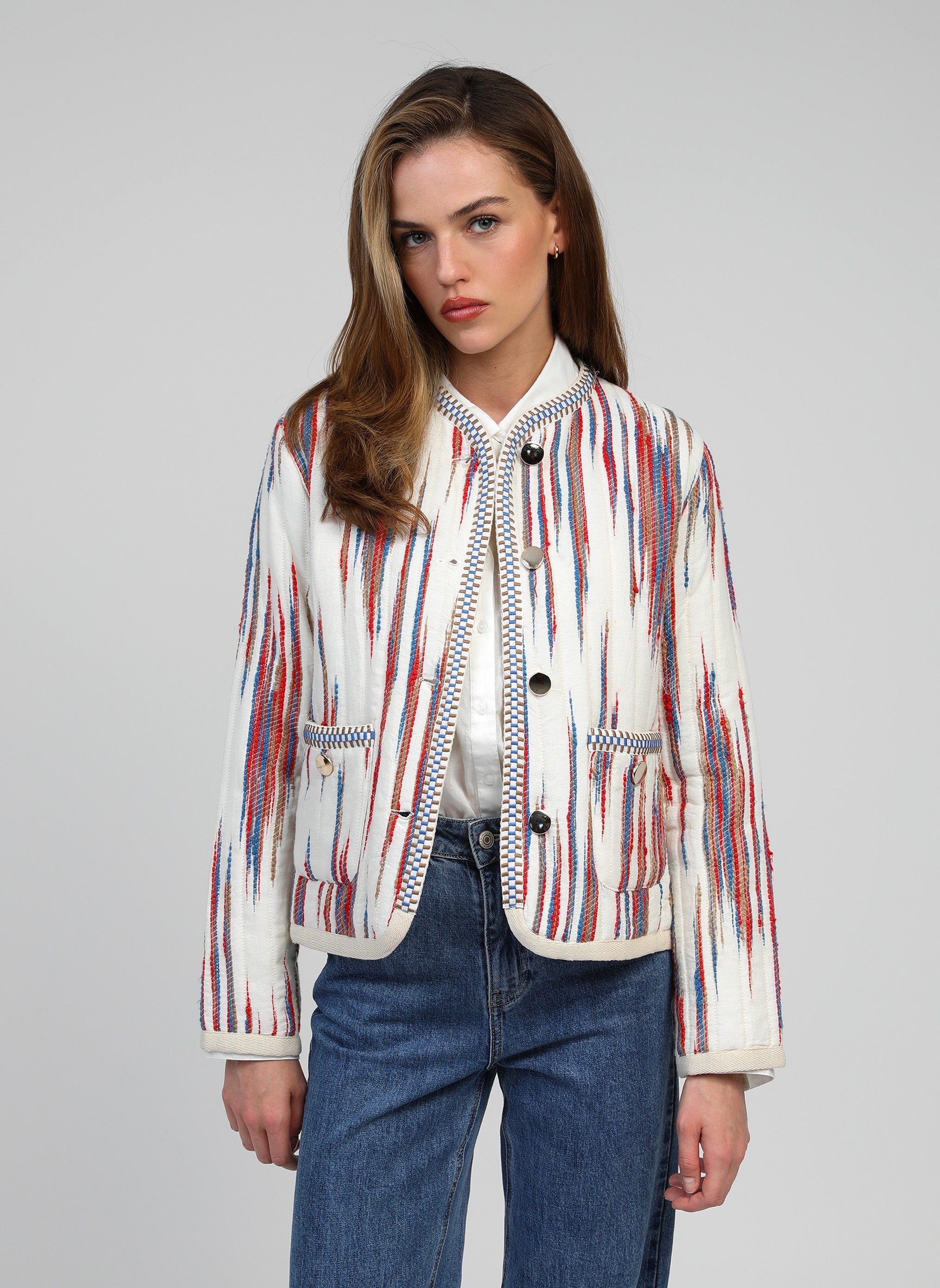 Giacca Shamani ecrù