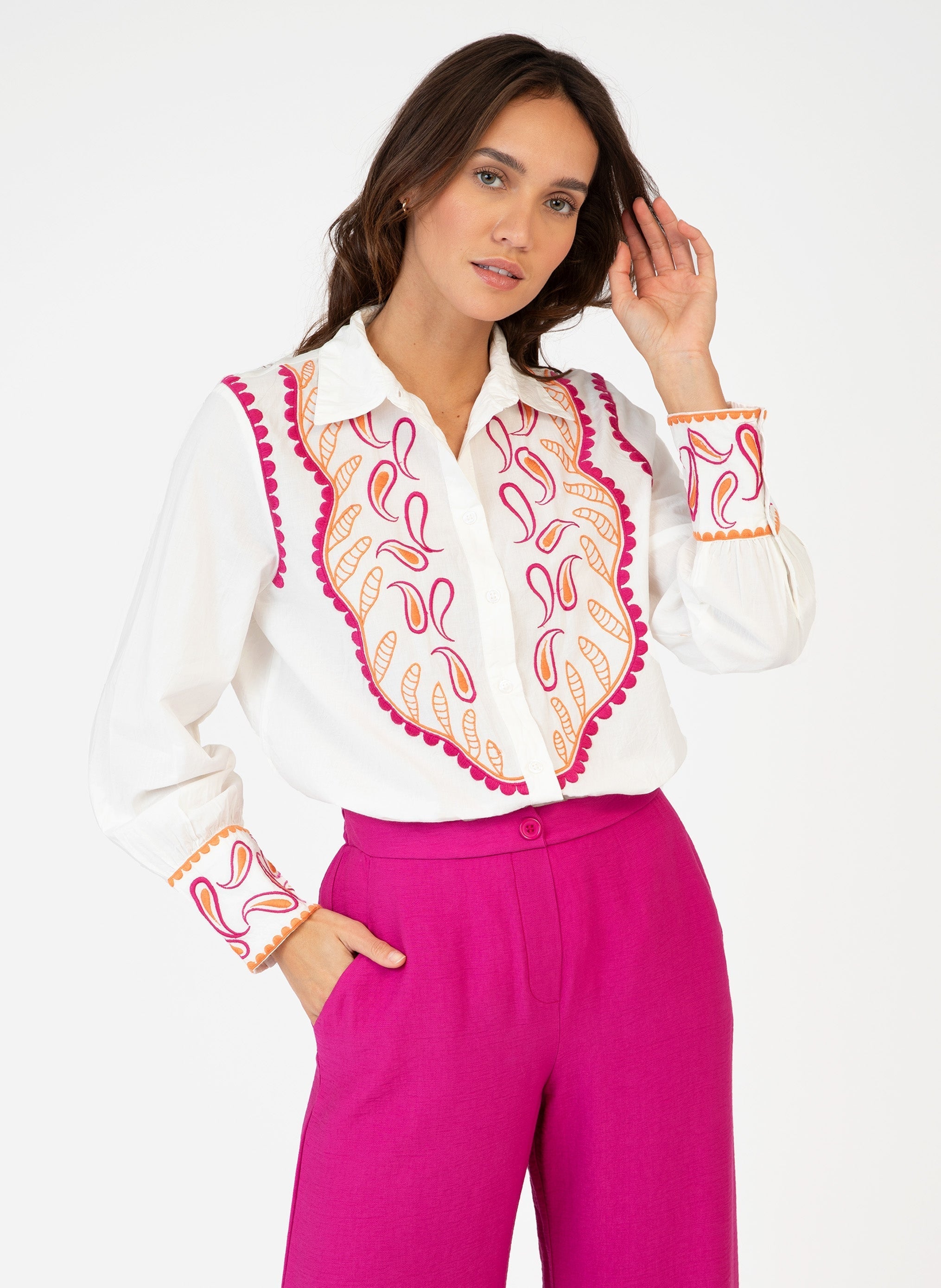 Camisa Sidnie Orchidee