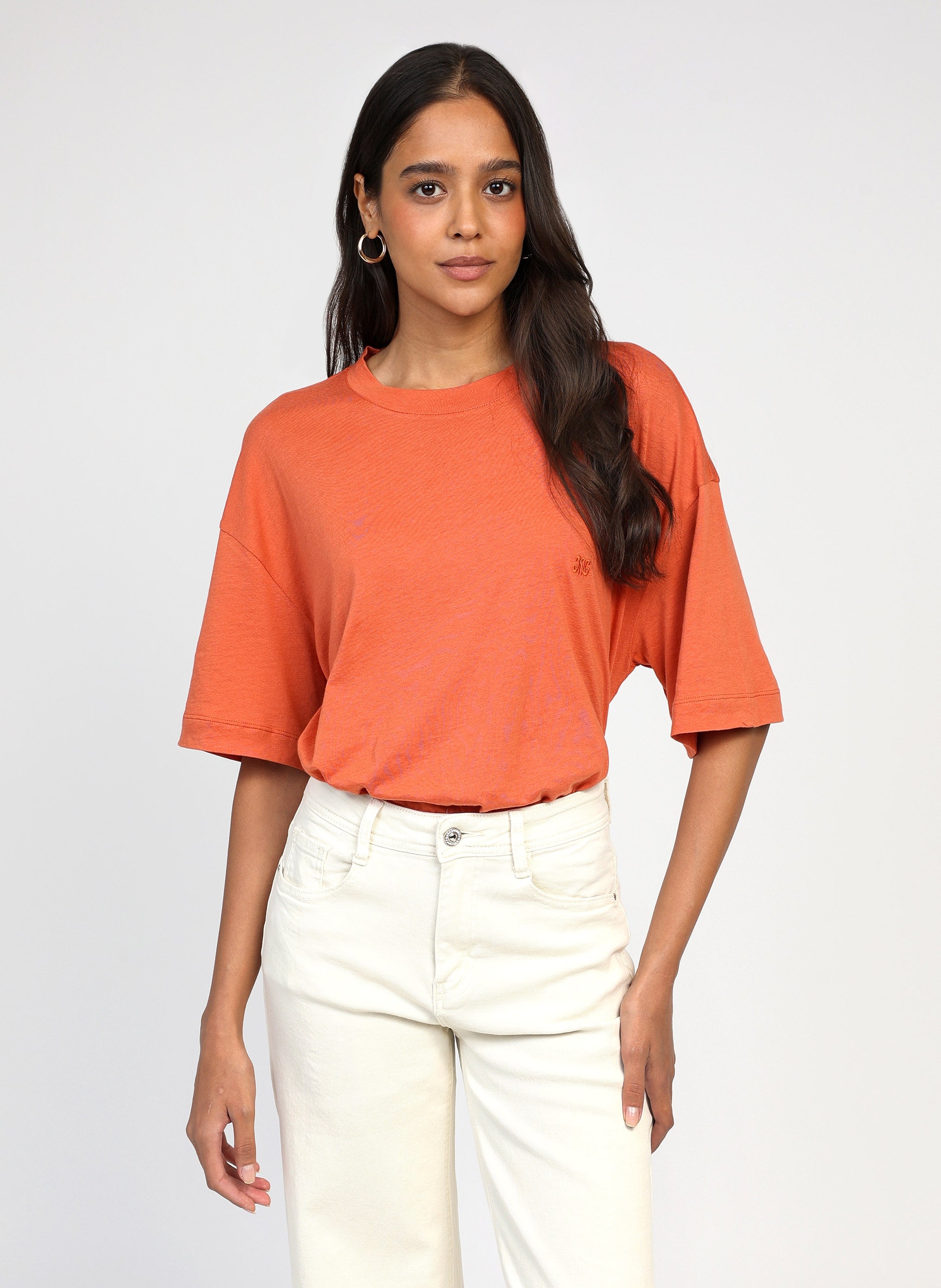 Top Tamani in terracotta