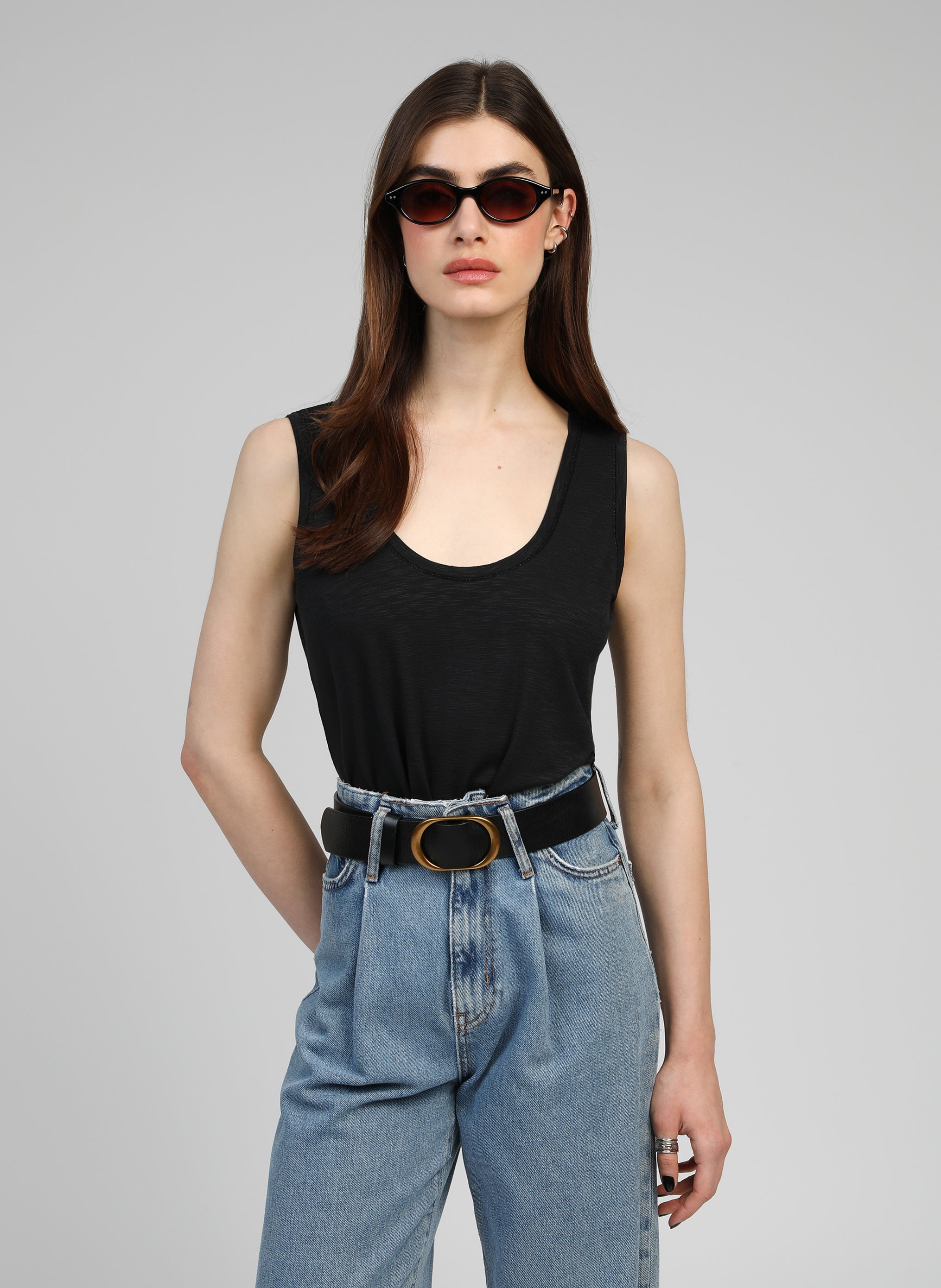 Tanessa Tank Top Black