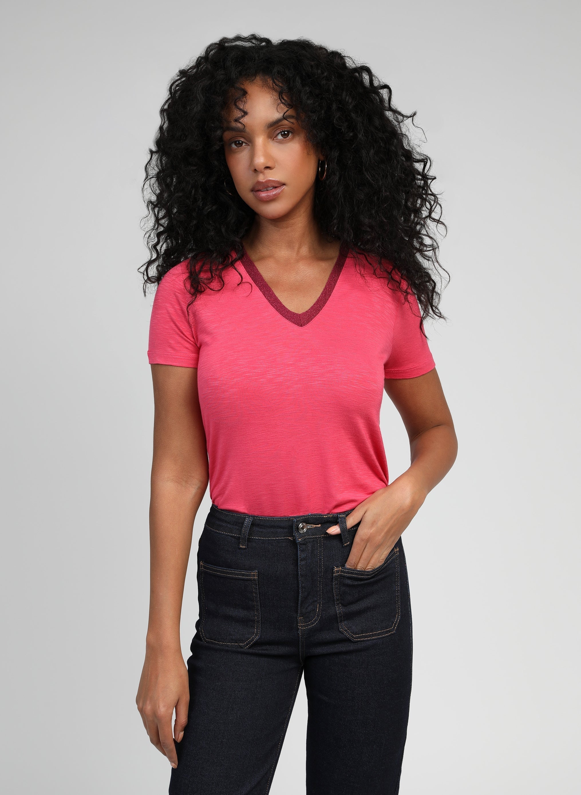 Maglietta Terry Raspberry