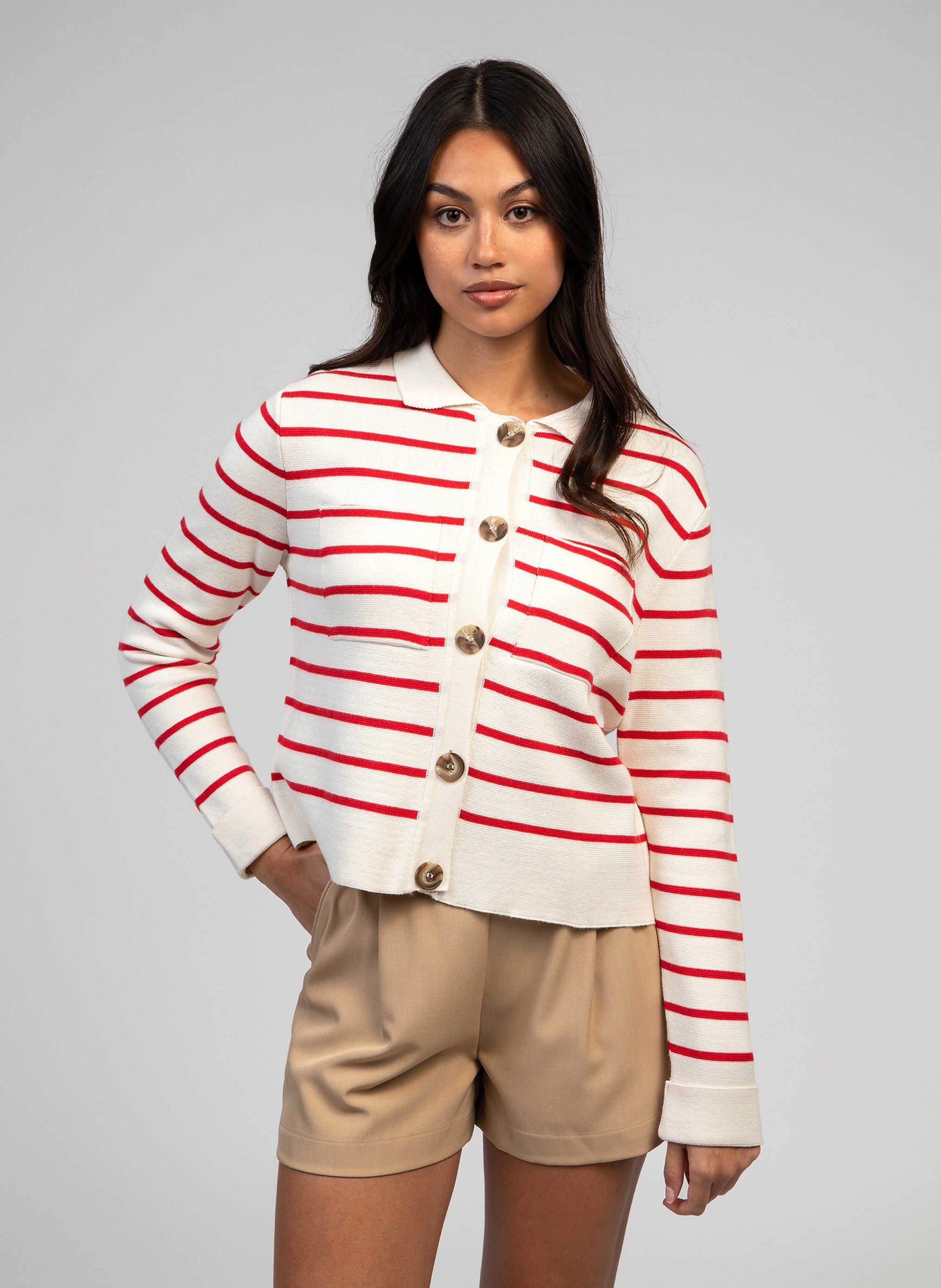 Valimao Cardigan Red