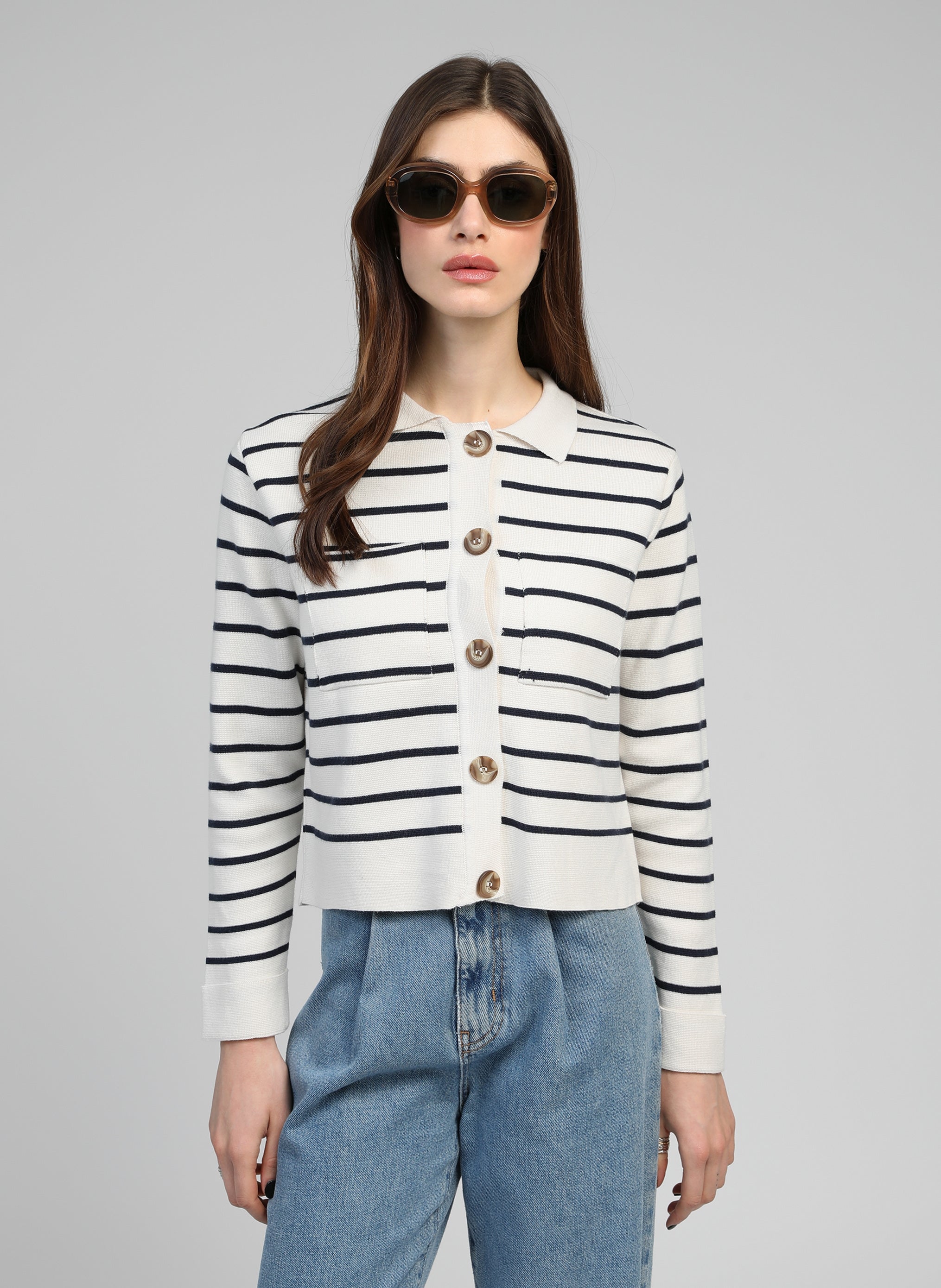 Valimao Marine Cardigan