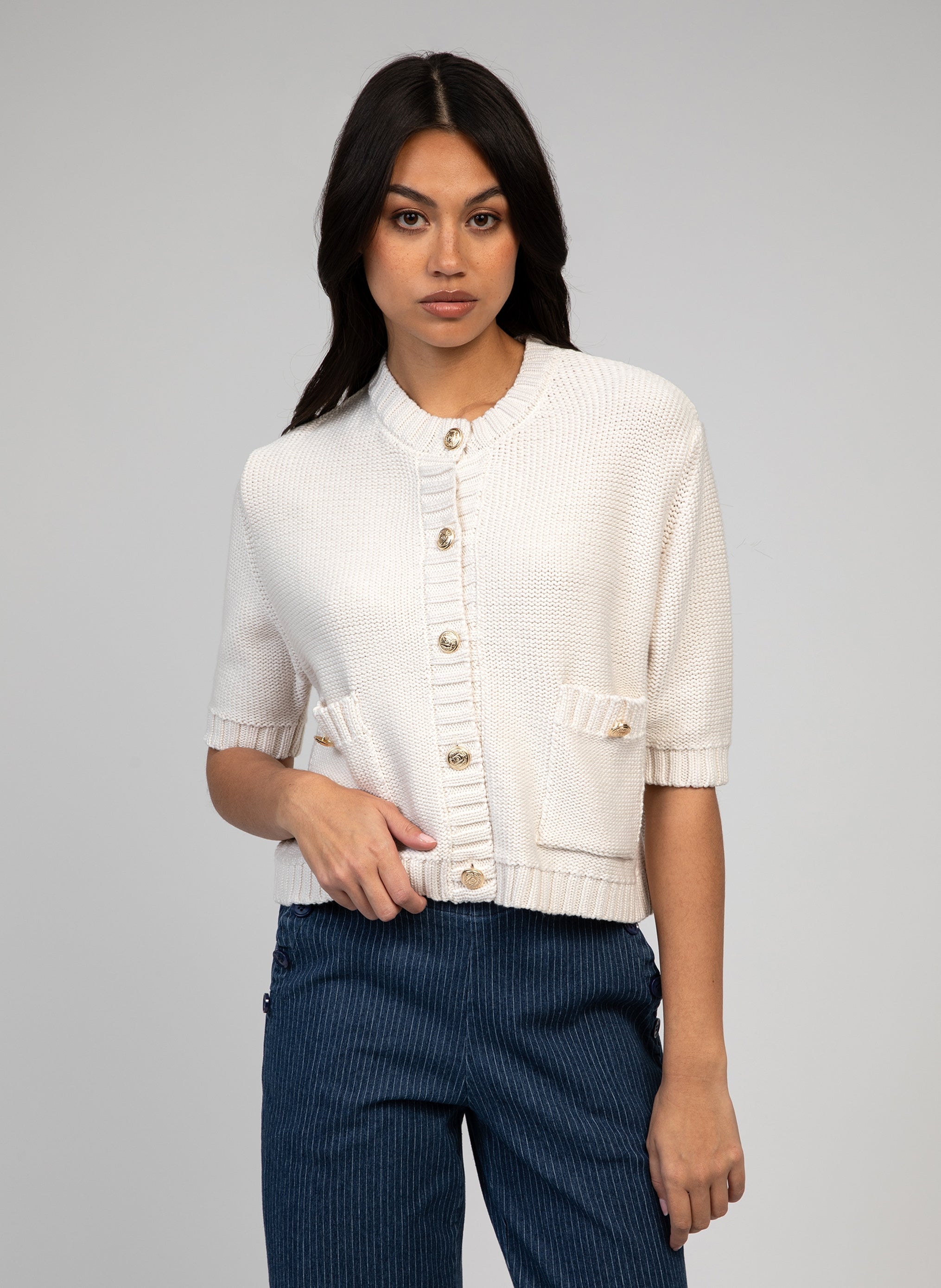 Variana Ecru Cardigan