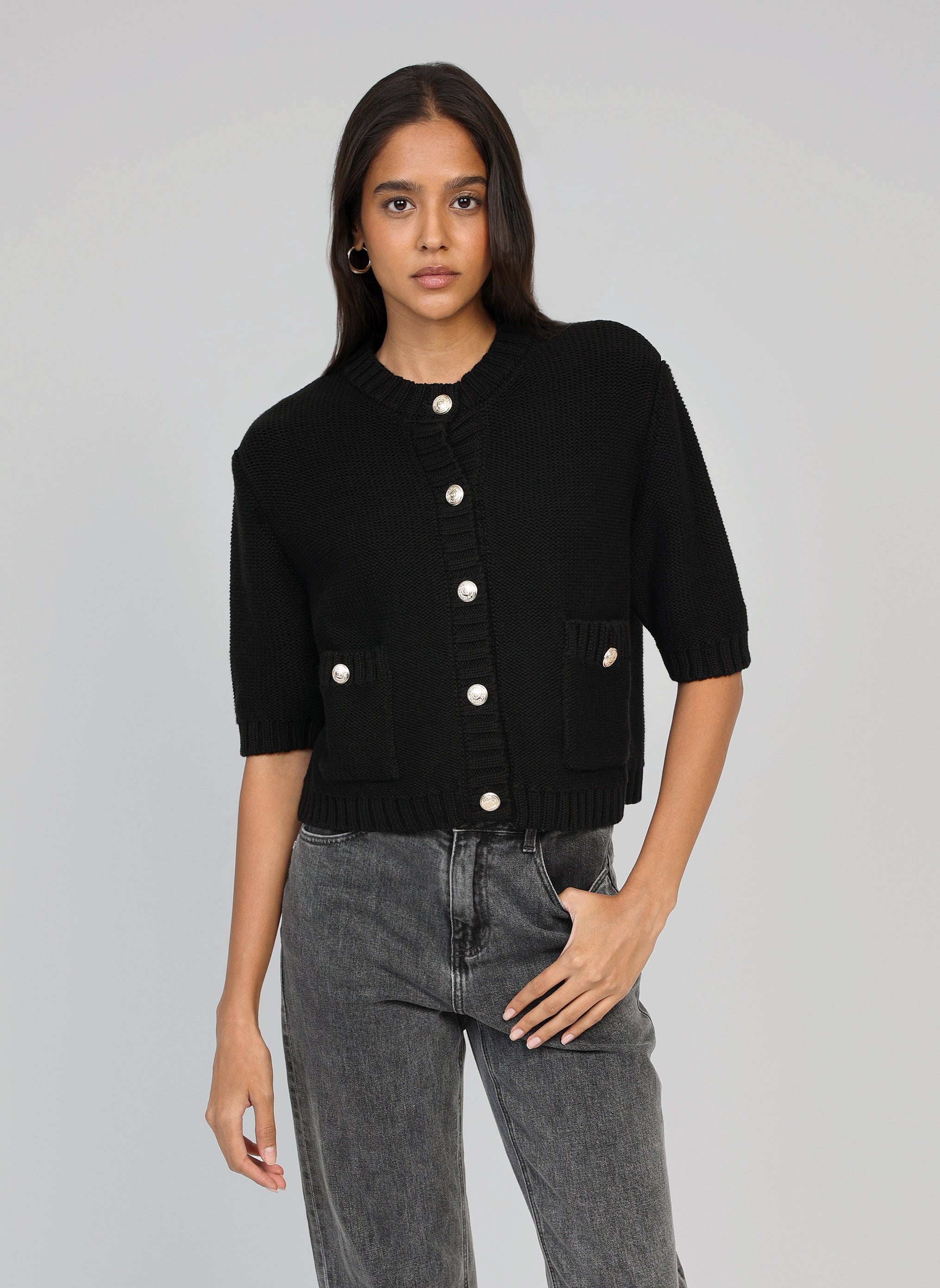 Variana Cardigan Black