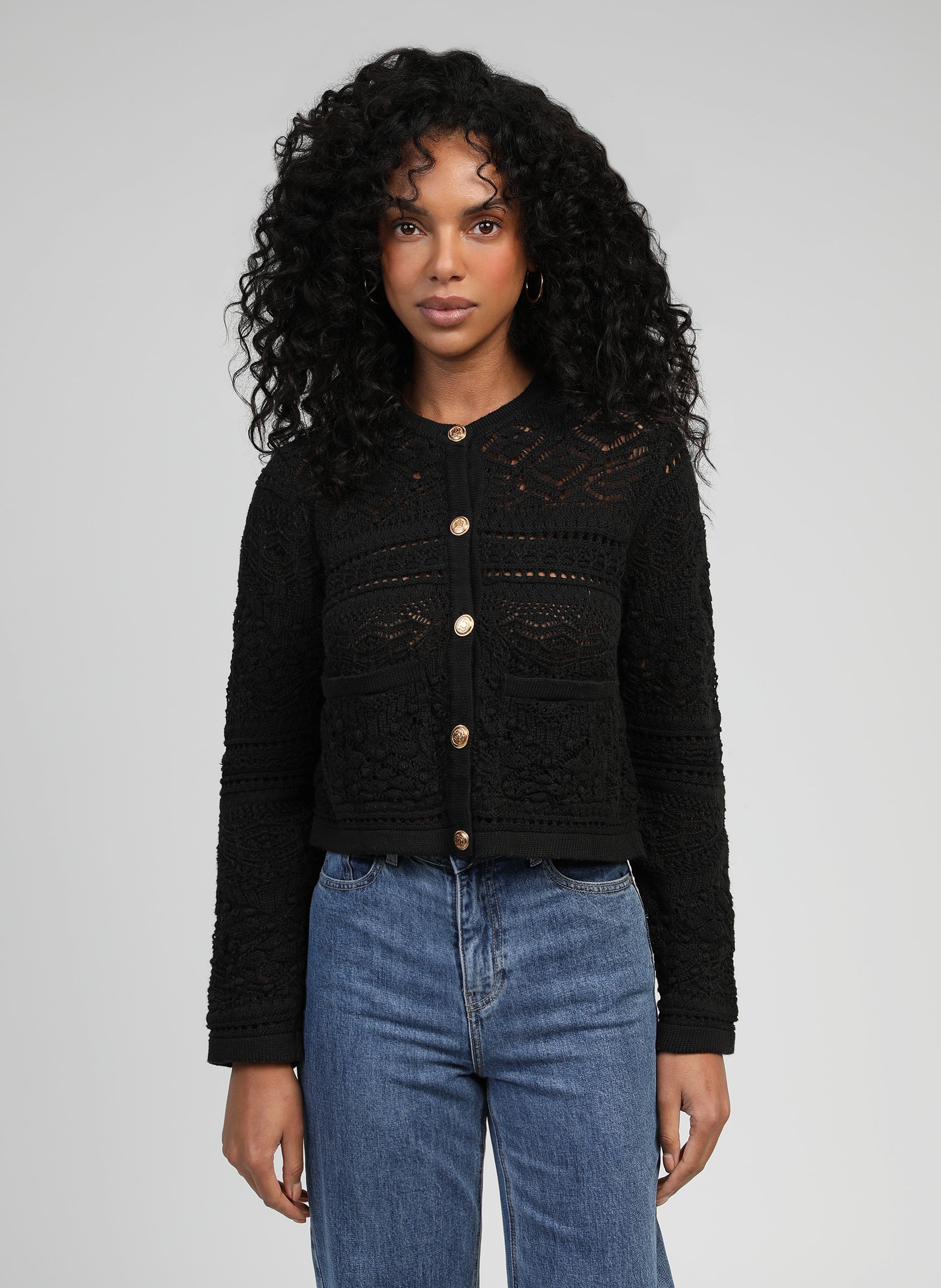 Vefiti Cardigan Black