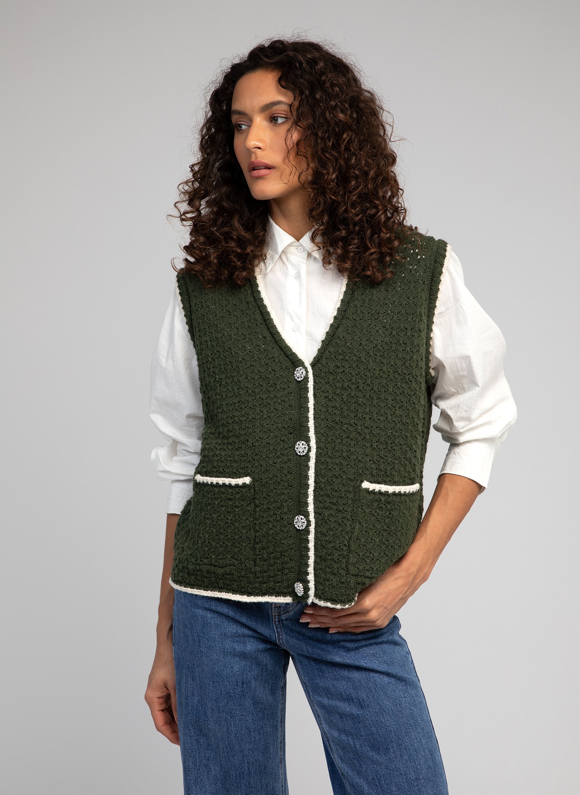 Velamy Army Cardigan