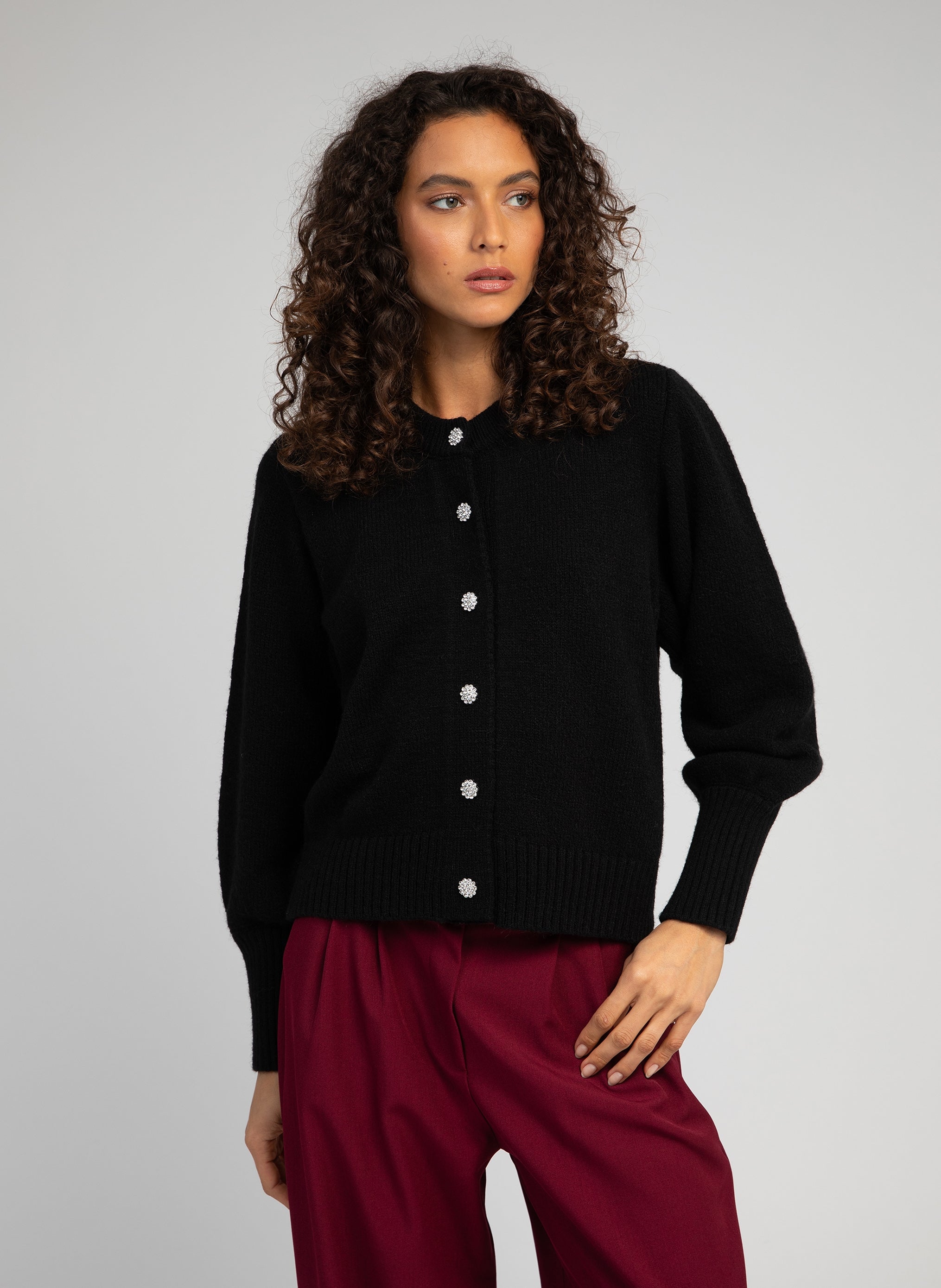 Velicia Cardigan Black